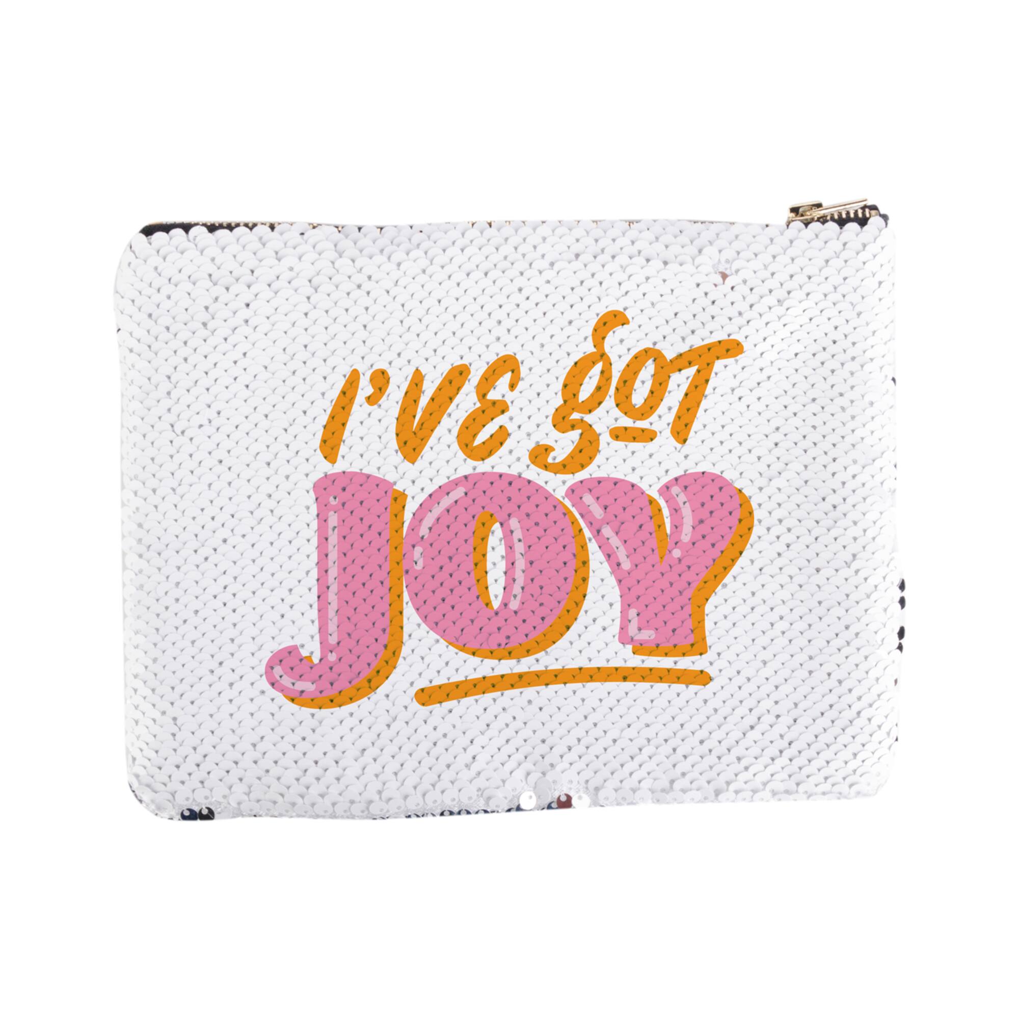 Craft Express 2ct. Sublimation Sequin Makeup Bags